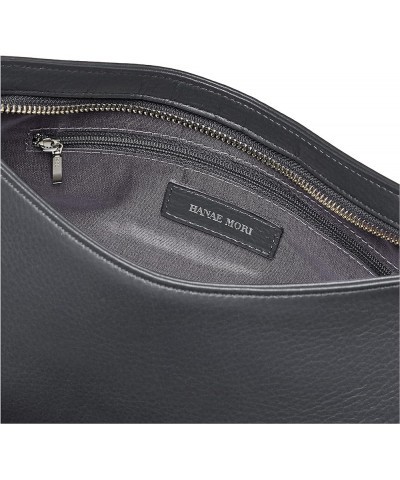 Bag Shoulder 2-Way Leather Charcoal $65.95 Shoulder Bags