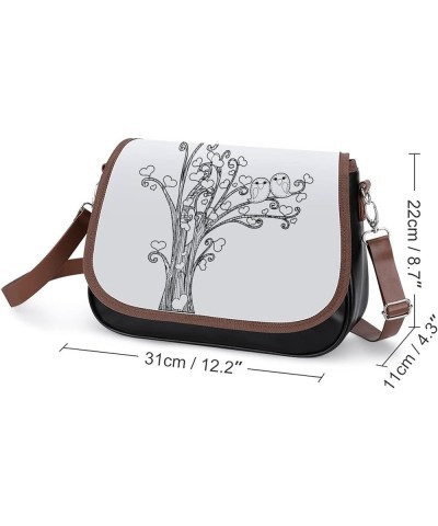 Fashion Crossbody Bags Women's Shoulder Bags Classic City Leather Satchels Hobo Bags Nature Mountain Color13 $24.15 Hobo Bags