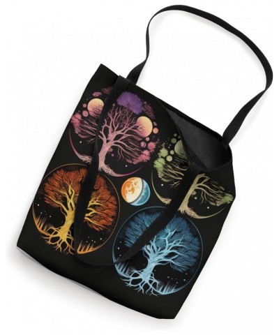 Phases Moon Tree Life Chakra Spiritual Healing Tote Bag $9.26 Totes