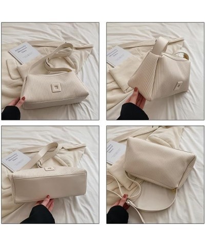 PU Leather Hobo Shoulder Handbag Adjustable Strap Dumpling Bag Crossbody Bag For Women Coffee $12.00 Totes