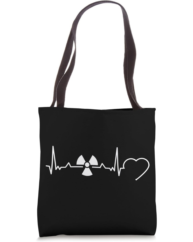 Radiology Heartbeat Radiographer Rad Tech Student Tote Bag $12.47 Totes