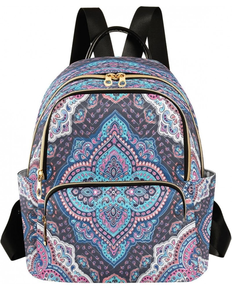 Bohemian Mandala Aztec Backpack for Women Purse Bag Travel Handbag Shoulder Bag $19.24 Backpacks