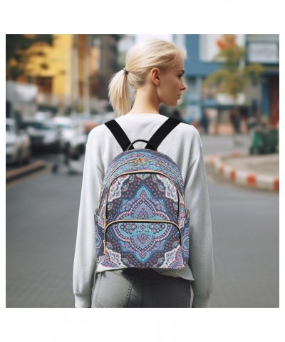 Bohemian Mandala Aztec Backpack for Women Purse Bag Travel Handbag Shoulder Bag $19.24 Backpacks