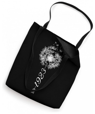 Just Year Birthday 1983 Gift Cute Dandelion Flower Breathe Tote Bag $14.81 Totes