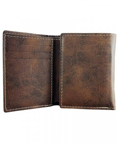 Scannell Irish Coat of Arms Rustic Leather Wallet $13.78 Wallets