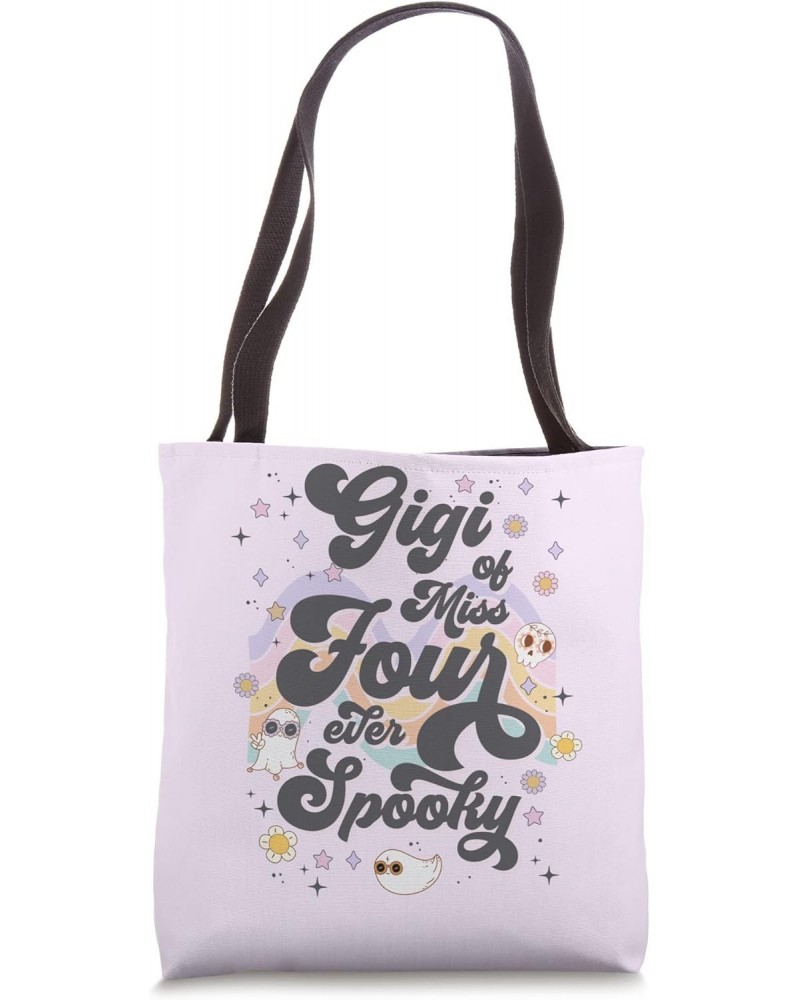 Gigi of Miss Four Ever Spooky 4th Birthday Party Halloween Tote Bag $17.09 Totes