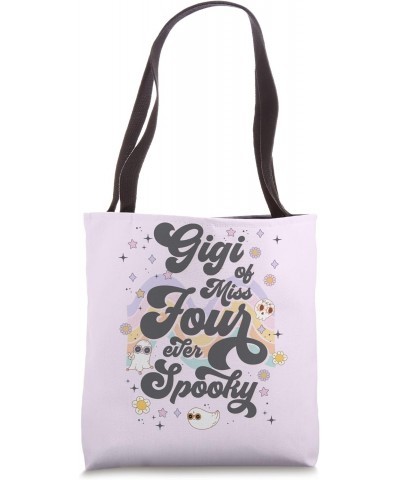 Gigi of Miss Four Ever Spooky 4th Birthday Party Halloween Tote Bag $17.09 Totes