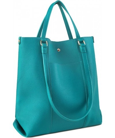 Tote Bag for Women Purses and Handbags Top Handle Satchel Bag Large Shoulder Handbag Turquoise $15.05 Hobo Bags