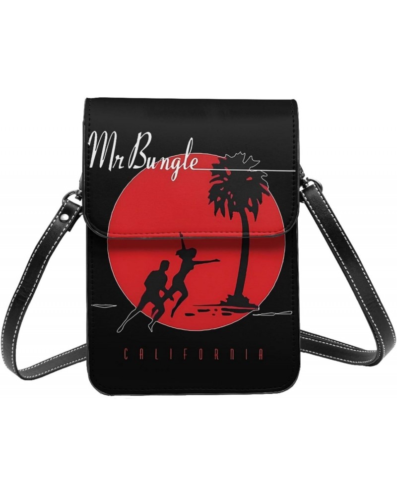 Small Cell Phone Purse Mr Bungle Fashion Womens Crossbody Cellphone Bag Mini Shoulder Bag 7.5x5.3 Inches $19.62 Crossbody Bags