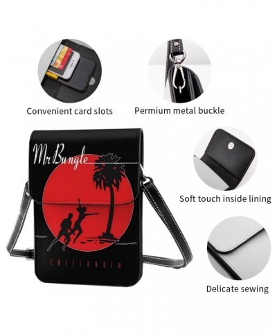 Small Cell Phone Purse Mr Bungle Fashion Womens Crossbody Cellphone Bag Mini Shoulder Bag 7.5x5.3 Inches $19.62 Crossbody Bags