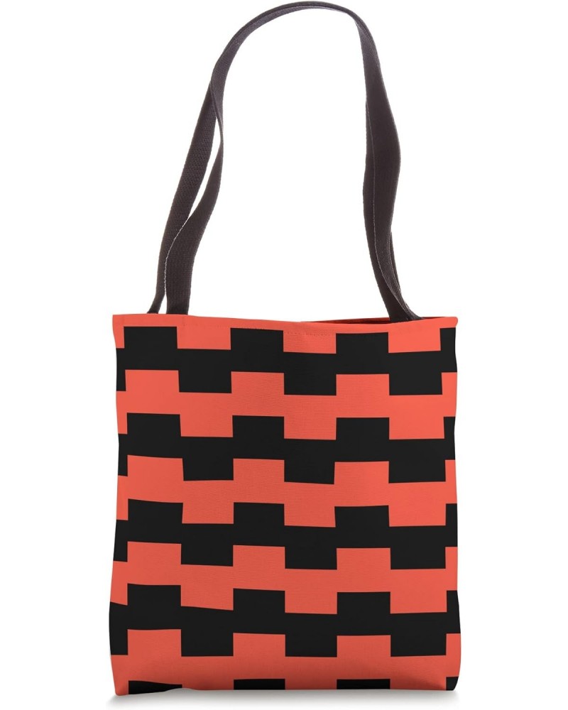 Abstract Red and Black Structure Tote Bag $13.62 Totes