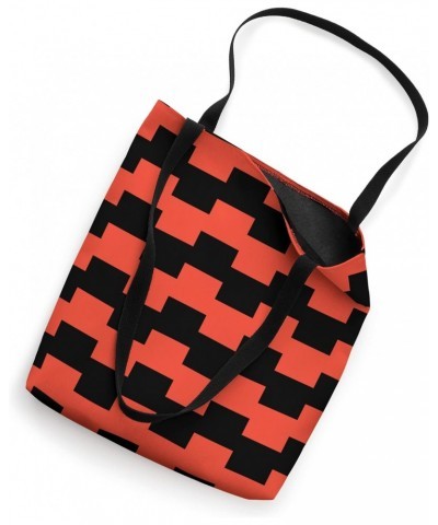 Abstract Red and Black Structure Tote Bag $13.62 Totes