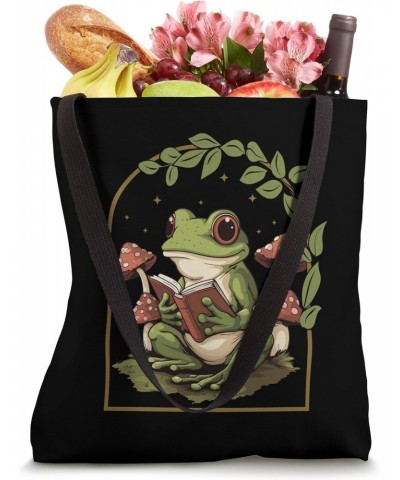 Cottagecore Frog Tote Bag $17.67 Totes