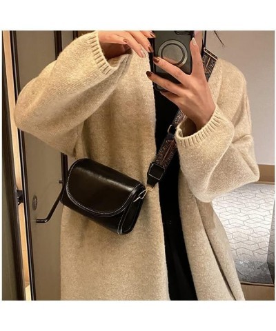 Vintage Crossbody Bag with Guitar Strap for Women Trendy Vegan Leather Small Shoulder Handbag Purse (black) Green $30.50 Totes