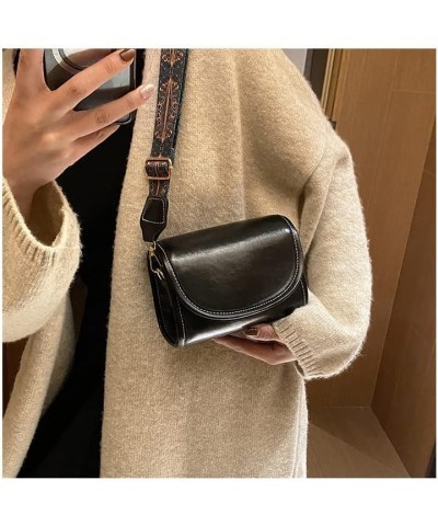 Vintage Crossbody Bag with Guitar Strap for Women Trendy Vegan Leather Small Shoulder Handbag Purse (black) Green $30.50 Totes