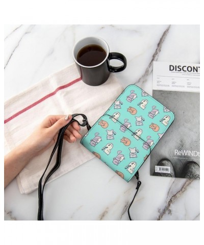 Womens Crossbody Bags Cute Cats Pattern Phone Bag Wallet Purses Adjustable Strap Cute Cats Pattern (8) $13.74 Crossbody Bags