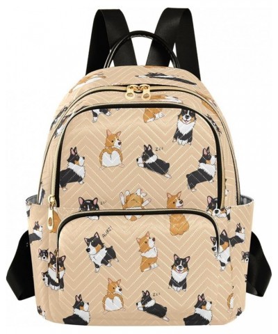 Hipster Puppy Dog Animal Women Backpack Purse Ladies Fashion Shoulder Bag Daypack Travel Bag 10L Small $19.59 Backpacks