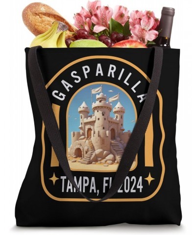 Gasparilla 2024 Sandy Fortress Tampa FL Skeleton Pirate Fest Tote Bag $16.13 Totes