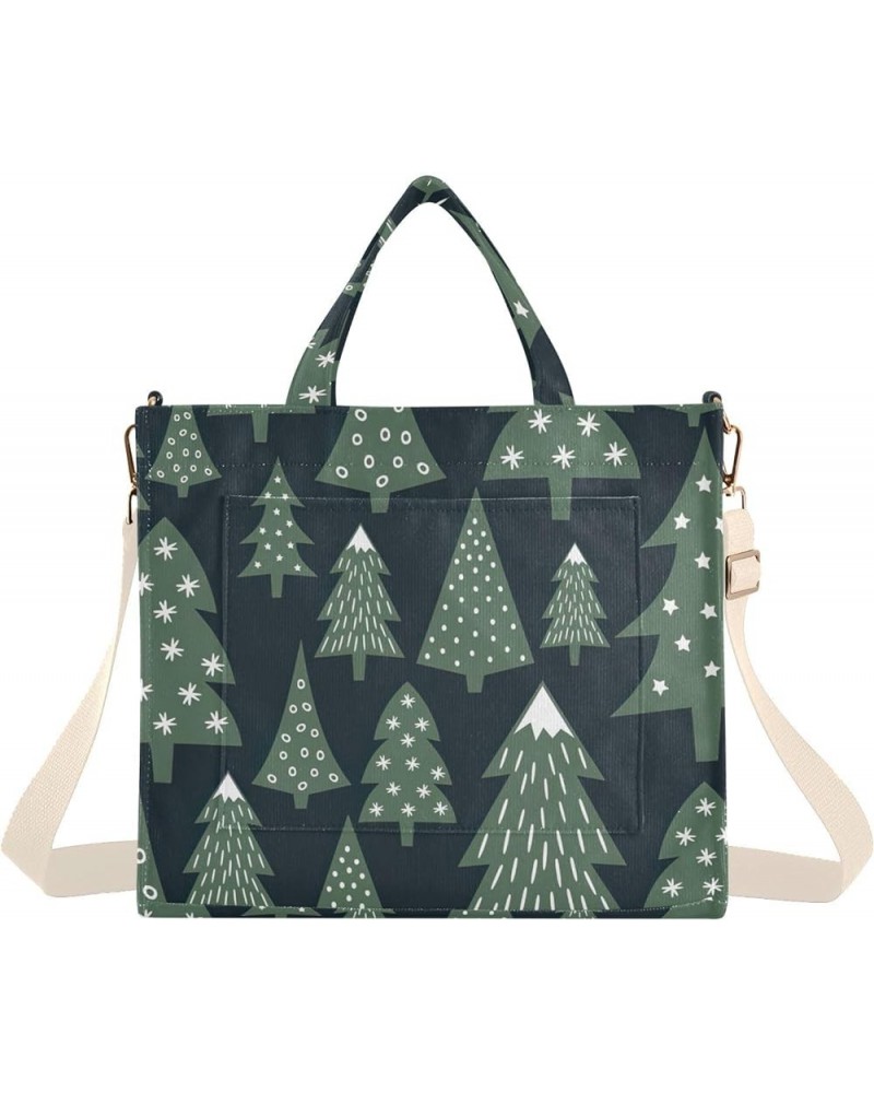 Totes Purse for Women Red Heart Love Reusable Grocery Tote Aesthetic Purses Crossbody Purse Christmas Xmas Trees Snowflakes $...