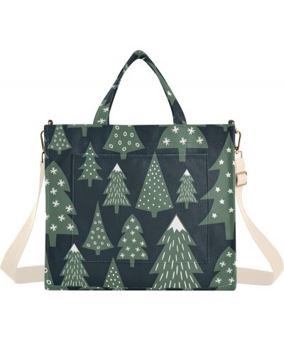 Totes Purse for Women Red Heart Love Reusable Grocery Tote Aesthetic Purses Crossbody Purse Christmas Xmas Trees Snowflakes $...