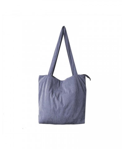 Women Tote Bags Grocery Shoulder Bag Corduroy Portable Tote Bag Large Women Casual Shoulder Bag Handbag Type 4 $10.49 Totes