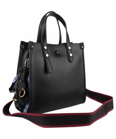 Women Outdoor Travel College Shopping Office Professional Leather Clutch Tote Arm Shoulder Bag Black $17.50 Totes