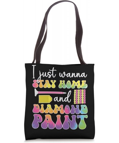 Diamond Paint Diamond Painting Diamond Painter Tote Bag $12.96 Totes