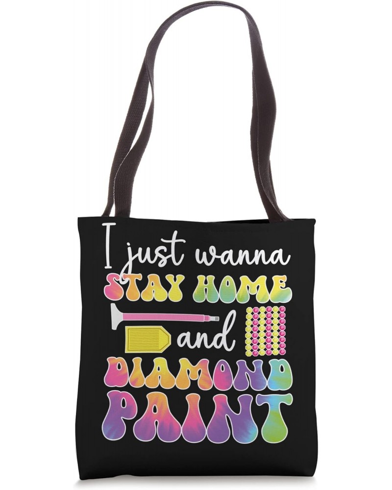 Diamond Paint Diamond Painting Diamond Painter Tote Bag $12.96 Totes