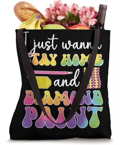 Diamond Paint Diamond Painting Diamond Painter Tote Bag $12.96 Totes