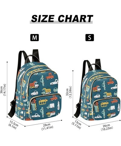 Fashion Backpack Mini Backpack Purse Casual Daily Backpack Car Childish Truck for Travel for College Work Small $20.05 Backpacks