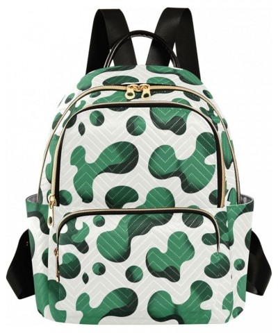 Green Spot Theme Fashion Backpack Purse for Women, Casual Daypacks, Ladies Gift for Traveling Hiking Multicolor Medium $14.88...