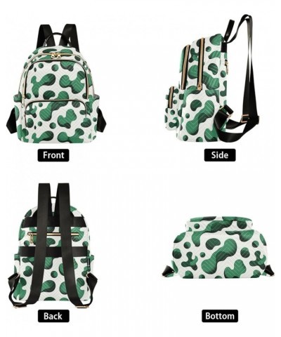 Green Spot Theme Fashion Backpack Purse for Women, Casual Daypacks, Ladies Gift for Traveling Hiking Multicolor Medium $14.88...