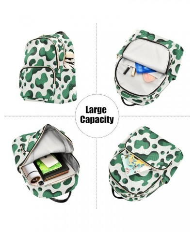 Green Spot Theme Fashion Backpack Purse for Women, Casual Daypacks, Ladies Gift for Traveling Hiking Multicolor Medium $14.88...