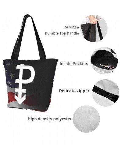 Pansexual Symbol Pride Flag Lgbt Fashion Shoulder Bag Large Capacity For Man Or Woman $20.22 Totes