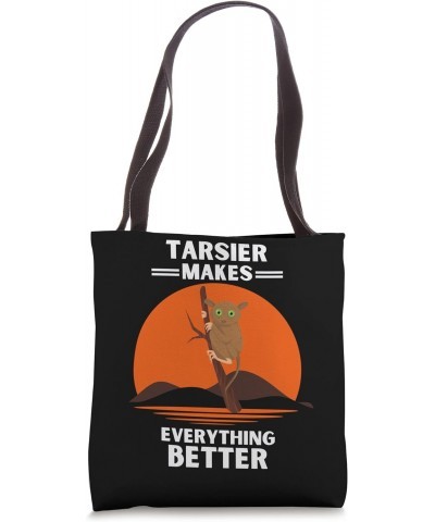 Retro Tarsier Lover Tote Bag $12.95 Totes