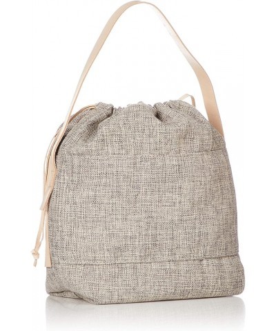 Linen LACE-UP Tote E5456 474205 Grey (Grey Marl) $23.75 Handbags