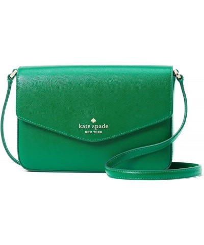 Sadie Envelope Leather Crossbody Purse Green Bean $37.46 Crossbody Bags