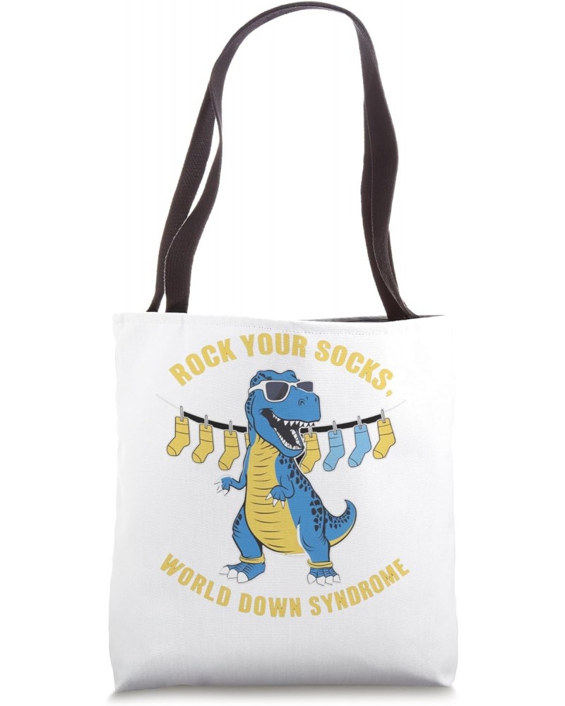 Rock Your Socks Awareness Womens Tote Bag $13.91 Totes