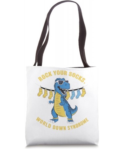 Rock Your Socks Awareness Womens Tote Bag $13.91 Totes