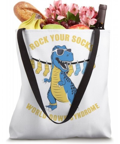 Rock Your Socks Awareness Womens Tote Bag $13.91 Totes