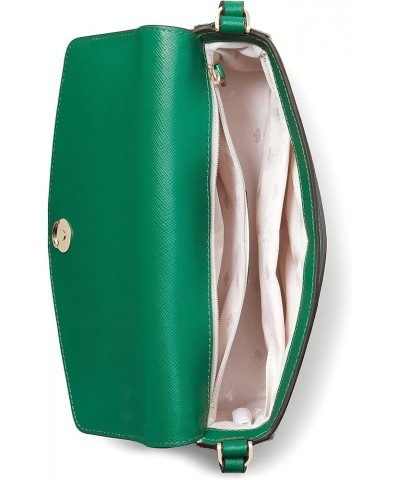 Sadie Envelope Leather Crossbody Purse Green Bean $37.46 Crossbody Bags