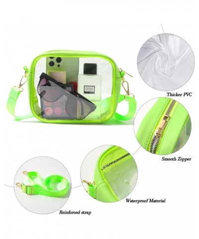 Clear Bag Stadium Approved, Crossbody Transparent Bag for Concerts Sports Events, Purses for Men & Women Green $10.72 Crossbo...