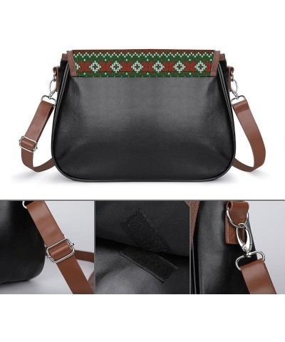 Women's Casual Shoulder Handbag Fashion Leather Bag Vintage Crossbody Bag Color138 $22.73 Totes