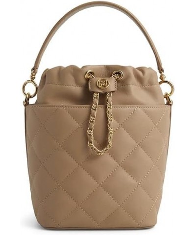 Women's Bucket Bag (2way) M231MQ2056 Beige $173.52 Shoulder Bags