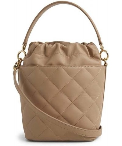 Women's Bucket Bag (2way) M231MQ2056 Beige $173.52 Shoulder Bags