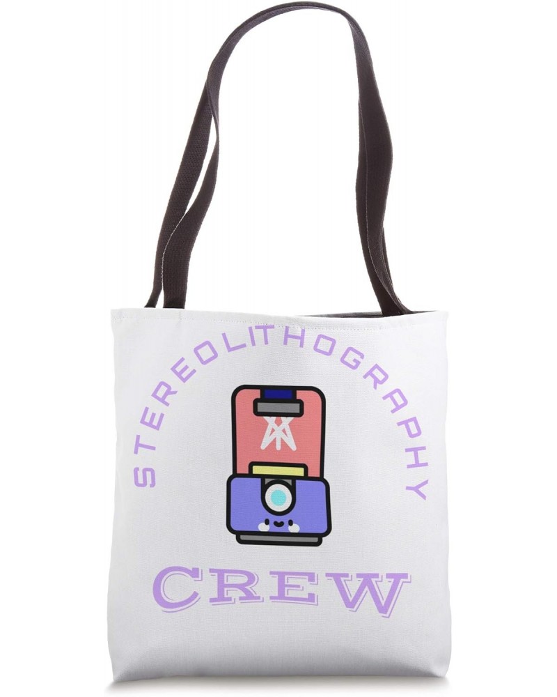 Stereolithography Crew SLA 3D-Printer Resin Printing kawaii Tote Bag $12.86 Totes