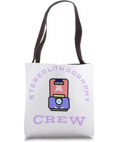 Stereolithography Crew SLA 3D-Printer Resin Printing kawaii Tote Bag $12.86 Totes