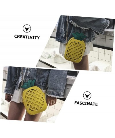 2pcs fruit shoulder bag fruit purse strawbery coin bag lemon purse lemon bag fruit shoulder purse bag banana purses for women...