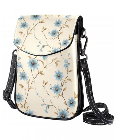 Crossbody Bags for Women,Crossbody Bag Men,Small Sling Bag,Floral Print Flower,Crossbody Purse $12.17 Crossbody Bags