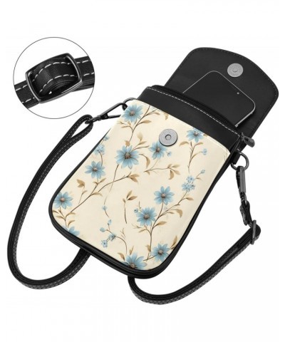 Crossbody Bags for Women,Crossbody Bag Men,Small Sling Bag,Floral Print Flower,Crossbody Purse $12.17 Crossbody Bags